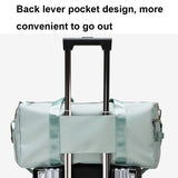 Waterproof Fitness Messenger Bag - Large Size - Rear View