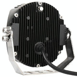 5 Inch Dc12V - 30V 5000Lm 6500K 50W Car Led Light On Three Sides Headlight For Jeep Wrangler Gold Light - 45-Degree Angle