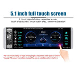 5.1 Inch Ips Capacitive Carplay Player + Ahd Camera - Standard - 45-Degree Angle
