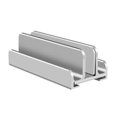Multifunctional Aluminum Storage Stand for Laptop Tablet and Phone - Front View
