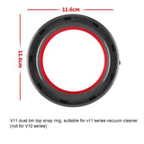 Vacuum Cleaner Dust Bin Sealing Ring - Dyson V11 Replacement - Side View