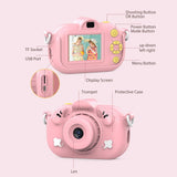 2.0-Inch 4X Zoom Hd Digital Camera For Kids - Blue - Yellow