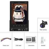 9.5 Inch Vertical Screen Car Mp5 Player + Ahd Camera - Side View