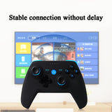 Wireless Game Controller for Android / Ios / Pc / Ps3 with Bluetooth 4.0 & Bracket - Blue - 45-Degree Angle