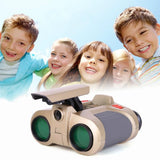 Adjustable Focus Night Vision Binoculars for Kids - Top-Down View