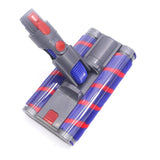 Double Roller Soft Velvet Floor Brush with Led for Dyson Vacs - Top-Down View