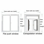 Double-layer Insulation Film for Indoor Windows - Windproof Soundproof Warm - 1.6x1.6m