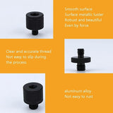 4-Piece A32 M8 To 1 / 4 Screw Adapter Set - Top-Down View