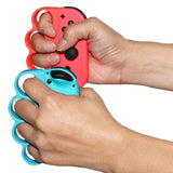 Left and Right Aerobic Boxing Hand Grips for Switch - Side View