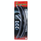 2 Pcs Car Auto Rubber Fender Guard Protection Strip Scratch Protector Sticker - Rear View
