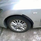 2 Pcs Car Auto Rubber Fender Guard Protection Strip Scratch Protector Sticker - Close-Up Angle