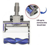 Anti Entanglement Brush Head For V7 / V8 / V10 / V11 / V15 Vacuums Green Light - 45-Degree Angle