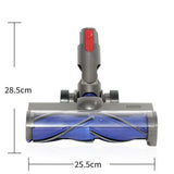 Anti Entanglement Brush Head For V7 / V8 / V10 / V11 / V15 Vacuums Green Light - Close-Up Angle