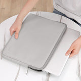 11 / 12 Inch Power & Gray Pu Leather Laptop Bag