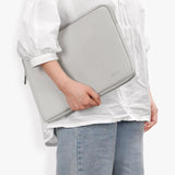 11 / 12 Inch Power & Gray Pu Leather Laptop Bag
