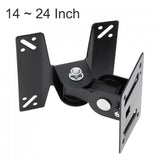 Universal 14-24 Tv Wall Mount Bracket - 180 Degree Rotation - Front View
