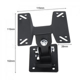 Universal 14-24 Tv Wall Mount Bracket - 180 Degree Rotation - Top-Down View