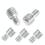 2-Pack M6 To 3 / 8 Camera Screw Adapters - Rear View