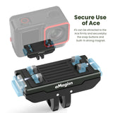 Amagisn Magnetic Quick Release for Insta360 Ace Pro Sports Camera - Low Angle