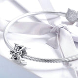 Diy Bracelet Beaded Accessories With Zircon Beads 26 Letters Style - Y - 45-Degree Angle
