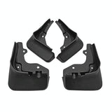 For Mercedes-Benz A-Class Sedan Sport 2019-2022 4Pcs / Set Car Auto Soft Plastic Splash Flaps Fender Guard