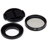 Circular Polarizer Lens Filter with Cap for Xiaomi Xiaoyi 4k / 4k Xiaoyi Lite and Xiaoyi Sport Camera - Extra Image