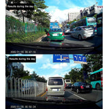 2.4 Lcd Car Dvr Camcorder with 480p Video & Voice Recording - Top-Down View