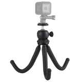 Flexible Mini Octopus Tripod with Ball Head for Slr Cameras - Low Angle