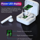 Mini Solar Sport Bluetooth Earphones with Charging Box - Extra Image