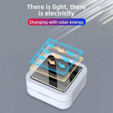Mini Solar Sport Bluetooth Earphones with Charging Box - Extra Image