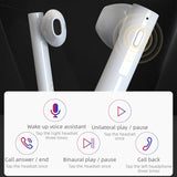 Mini Solar Sport Bluetooth Earphones with Charging Box - Extra Image