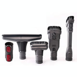 5-piece Vacuum Cleaner Brush Head Set for Dyson V8 - 45-Degree Angle