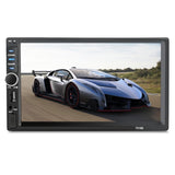 7 Inch Hd Touch Car Radio W / Bluetooth Remote Rearview Camera 6800 Module Fm / Tf / Usb - Side View