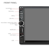 7 Inch Hd Touch Car Radio W / Bluetooth Remote Rearview Camera 6800 Module Fm / Tf / Usb - Rear View