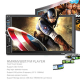 7 Inch Hd Touch Car Radio W / Bluetooth Remote Rearview Camera 6800 Module Fm / Tf / Usb - Extra Image