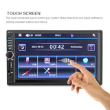 7 Inch Hd Touch Car Radio W / Bluetooth Remote Rearview Camera 6800 Module Fm / Tf / Usb - Extra Image