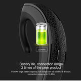 Wireless Bluetooth Earphone - Business Style Ear-hanging - Top-Down View