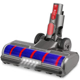 Soft Bristle Roller Brush with Light for Dyson Vacuum Cleaners - Front View