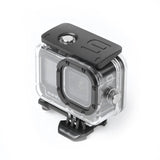 Gopro Hero10 Shockproof Case with Charging Hole and Mount - Rear View