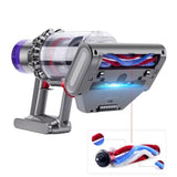 Uv Light Electric Mite Removal Brush for Dyson V7 V8 Vacuum - Mattress & Sofa - Side View