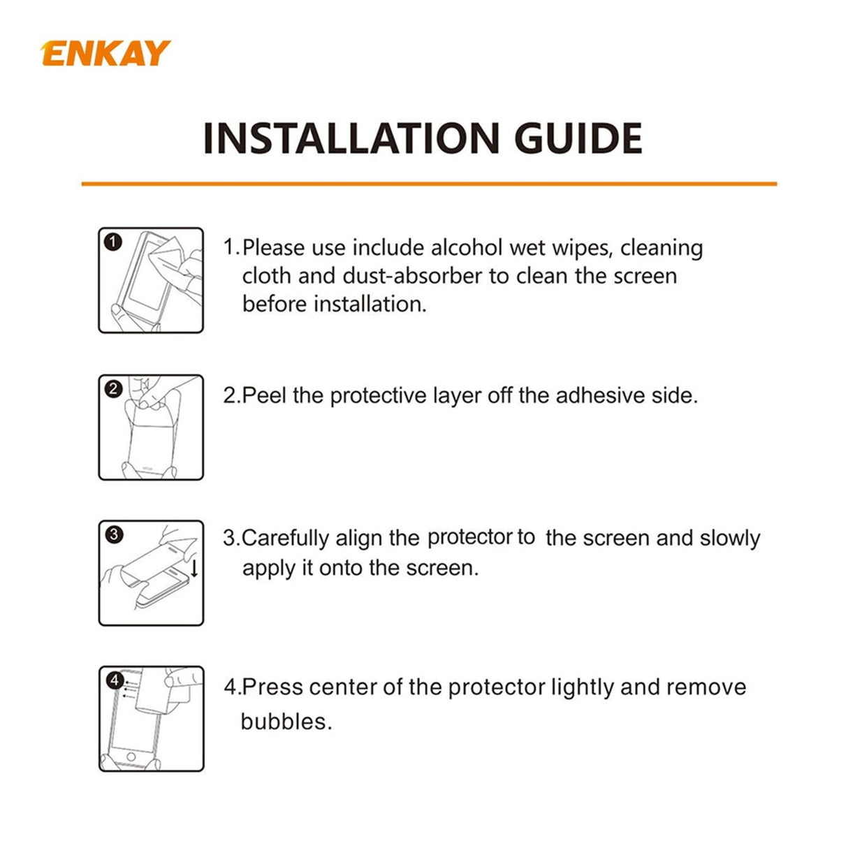 Enkay Hat Prince 3-in-1 Tempered Glass Film for Gopro Hero9 Camera Lens and Screen - 0.2mm 9h 2.15d