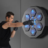 Smart Wall-Mounted Bluetooth Boxing Trainer - Side View