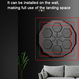 Smart Wall-Mounted Bluetooth Boxing Trainer - Close-Up Angle