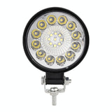Car Round Work Light With 21Leds Smd - 2835 Lamp Beads - Top-Down View