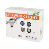 Car Round Work Light With 21Leds Smd - 2835 Lamp Beads - Close-Up Angle