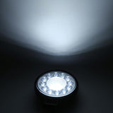 Car Round Work Light With 21Leds Smd - 2835 Lamp Beads - Low Angle