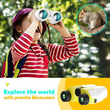 25x10 Polar Bear Binoculars - Perfect Gift for Kids - Close-Up Angle