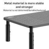 Lenovo Thinkpad Laptop Stand with Phone Holder & Storage Basket - Side View