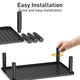 Lenovo Thinkpad Laptop Stand with Phone Holder & Storage Basket - Rear View