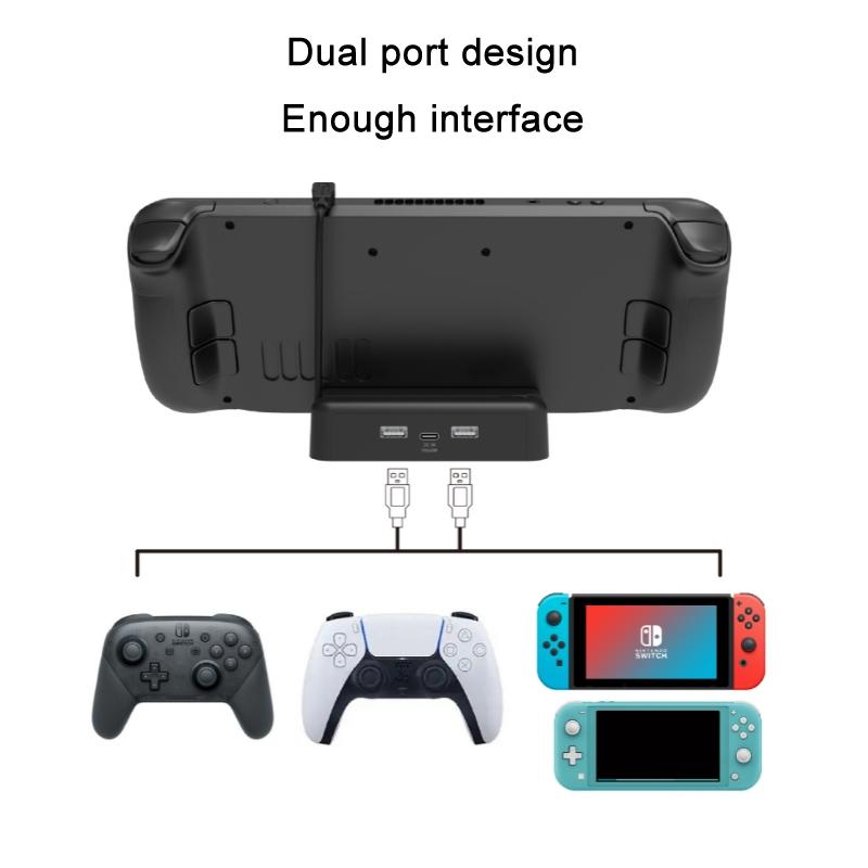 Steam Deck Charging Dock Stand - Console Compatible